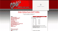 Desktop Screenshot of order.cliffsmedcenter.com